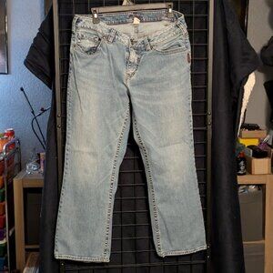 M1 SILVER Light Wash Jeans